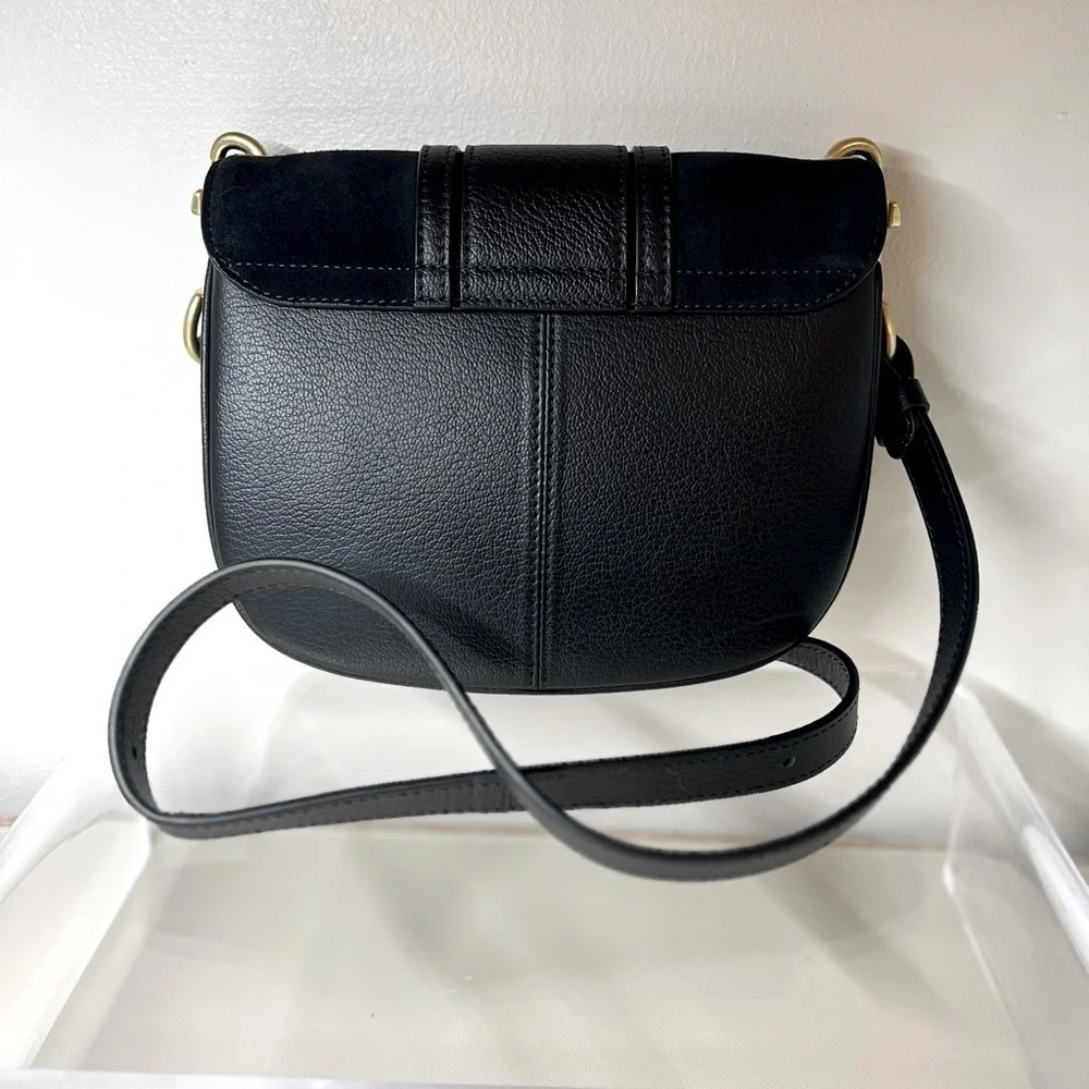 See By Chloé Hana Small Leather & Suede Crossbody